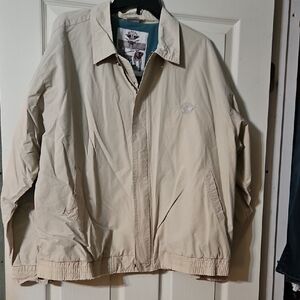 Light Beige Lightweight Casual Jacket